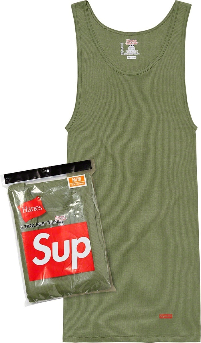 Supreme®/Hanes® Tagless Tank Tops (3 Pack)